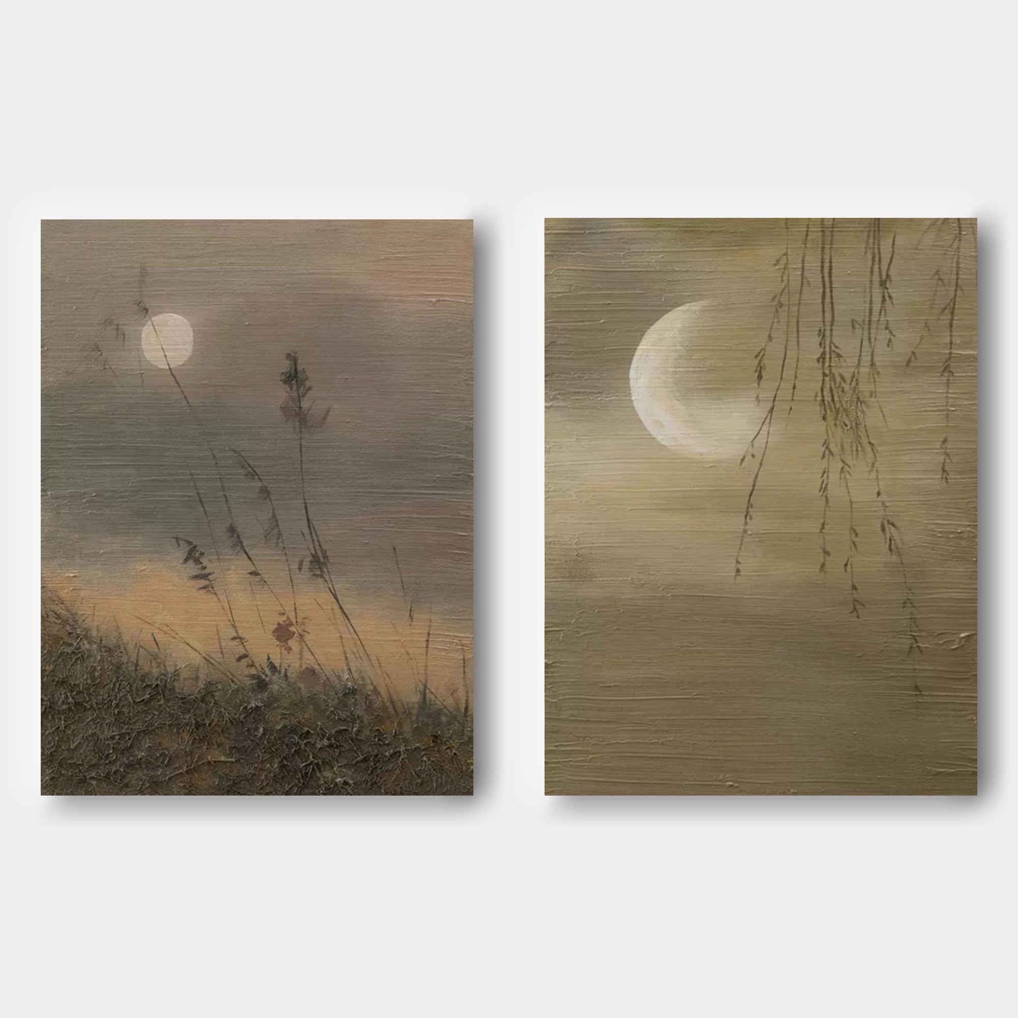 Abstract Painting Set Of 2 #SP108