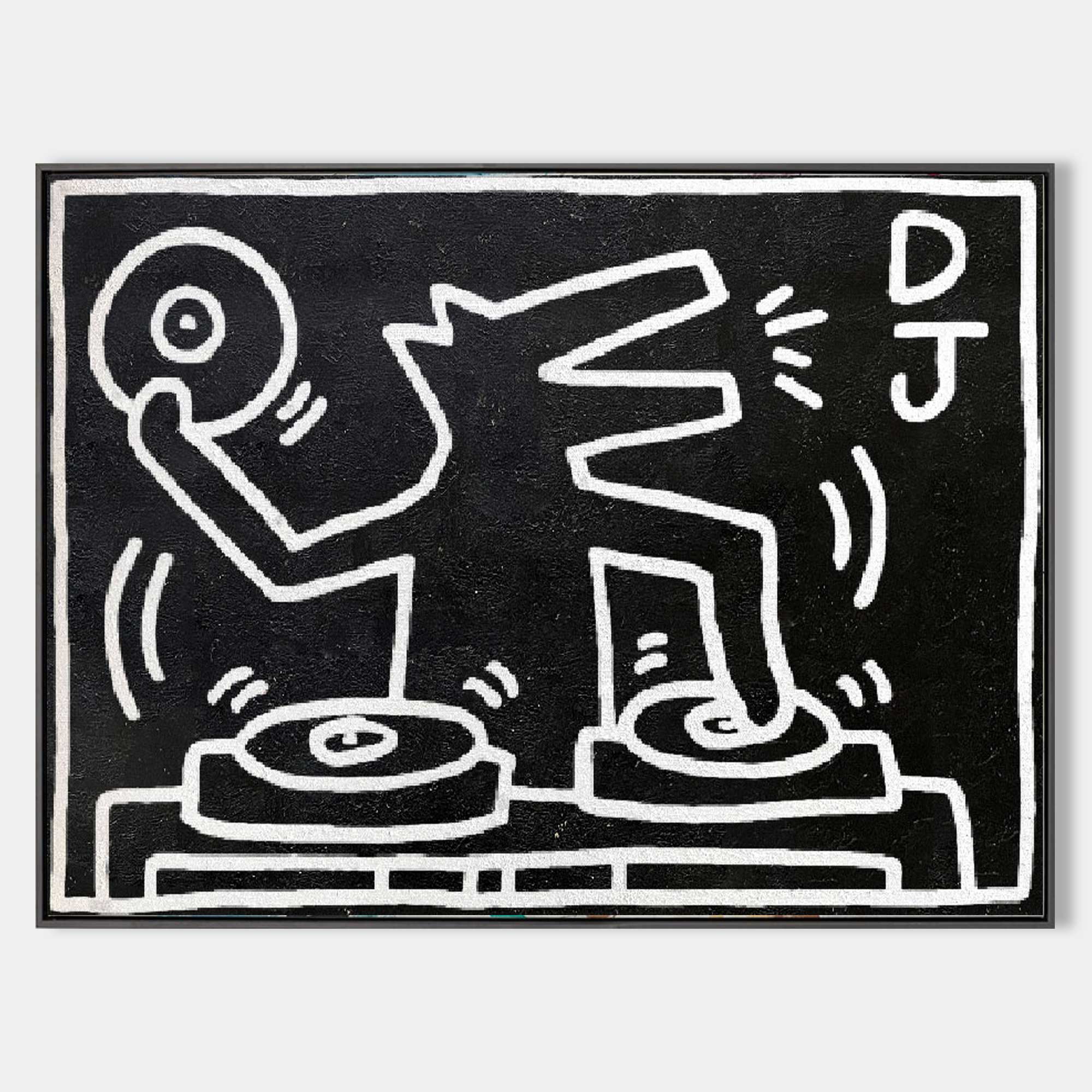 Keith Haring Style Painting #KS018